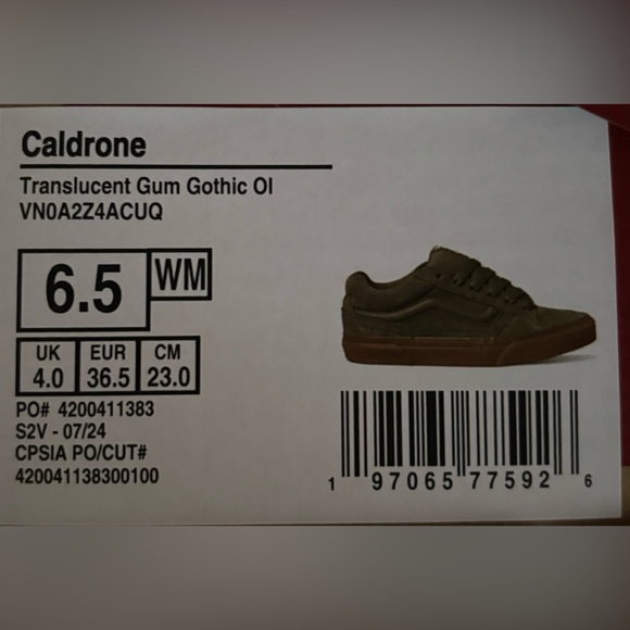 Vans Caldrone Suede Women’s Shoes - Picture 7 of 15
